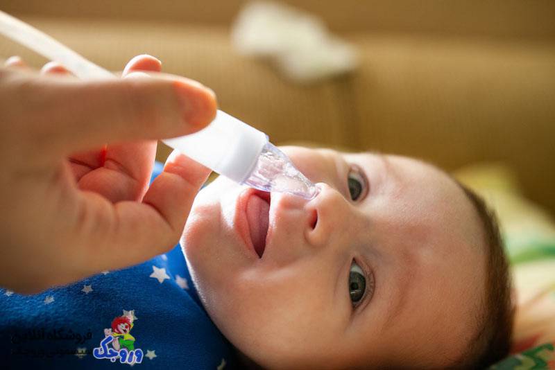 روش تمیز کردن بینی نوزاد